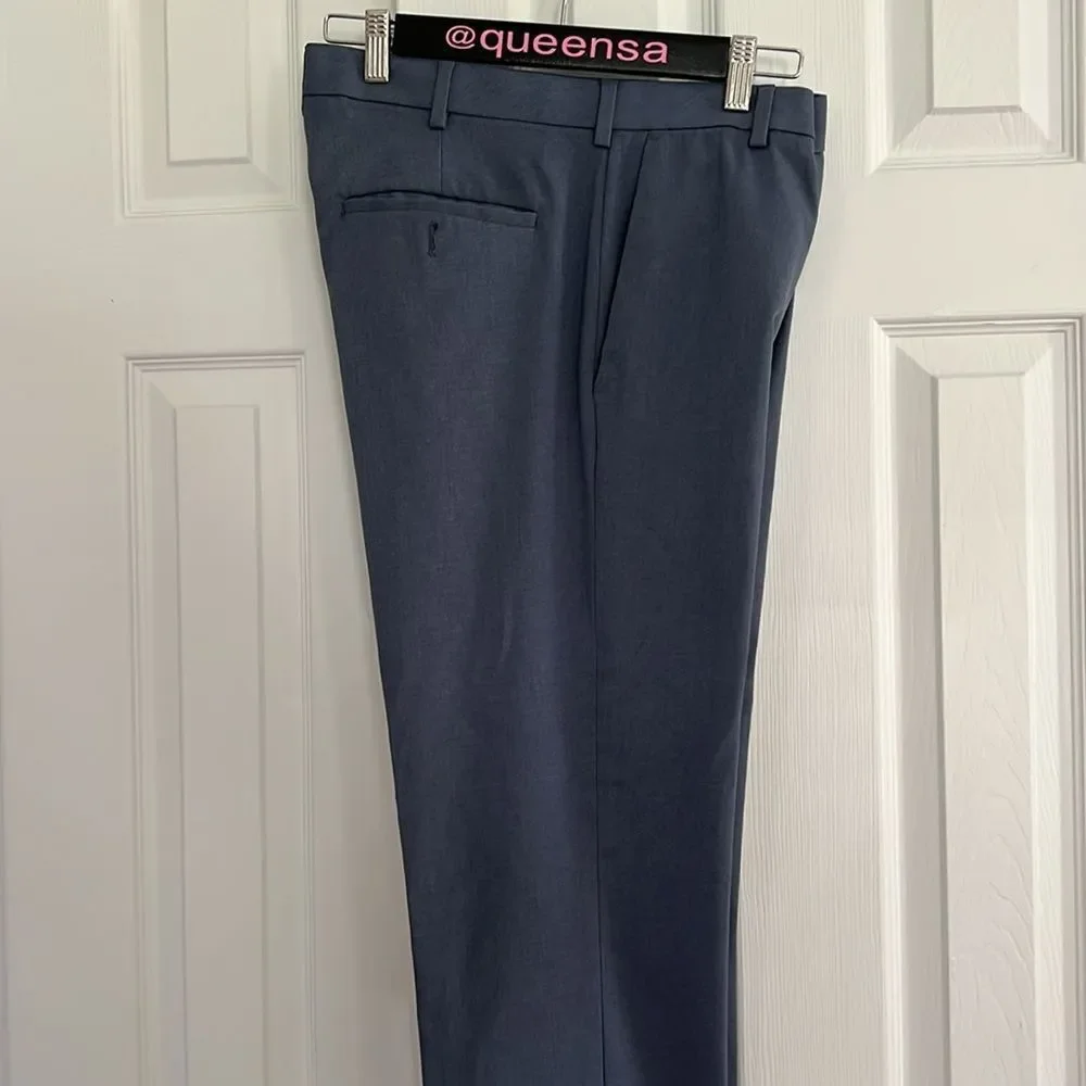 Van Heusen Flex Classic Blue  Slim Dres Pants